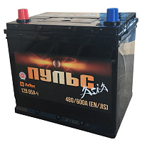 Аккумулятор ПУЛЬС АЗИЯ ПСА 6СТ -  65 З-R (о.п) (70D23L) ниж.креп. [д235ш175в221/480]   [D23]