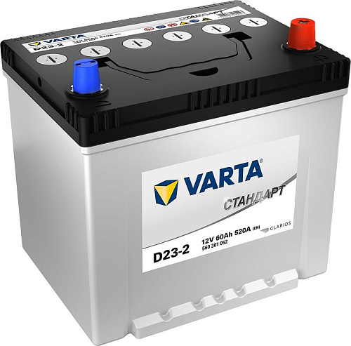 Аккумулятор VST Стандарт 6СТ-60.0  яп.ст/бортик