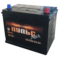 Аккумулятор ПУЛЬС АЗИЯ ПСА 6СТ -  70 З-R (о.п) (75D26L) ниж.креп. [д255ш171в221/530]   [D26]