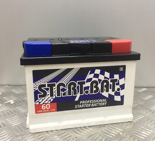 Аккумуляторная батарея StartBat 60Ач R+ EN530 А 242х175х175