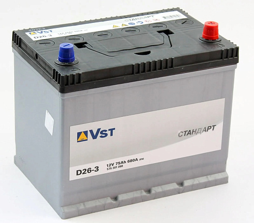 Аккумулятор Vst Стандарт 6СТ-75.0 (575 301 068) яп.ст/бортик