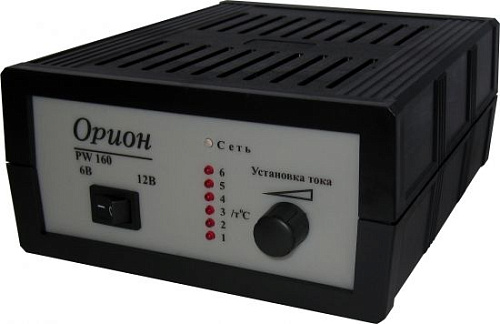 Зарядное Устройство Орион PW 160 (автоматич-руч. 0,6-7А, 6В/12В)