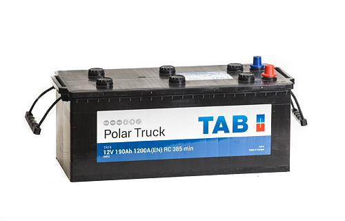 /Аккумулятор TAB POLAR Truck  6СТ-190 евро конус