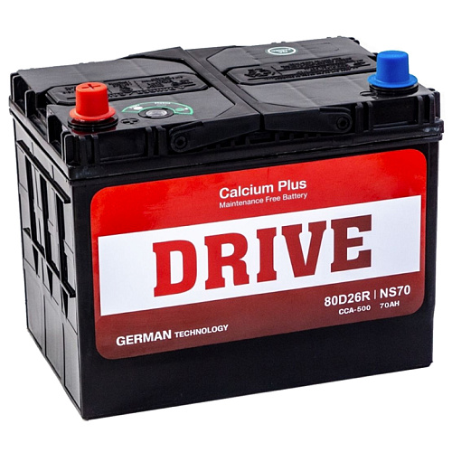 Аккумулятор Drive(105D31R) 90 (п.п) ниж.креп.  [д306ш173в225/600]   [D31]