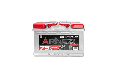 Аккумулятор ARNEZI DIN SMF 75 А/ч обратный R+ 278x175x175 L3 EN 720 А