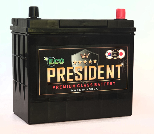 Аккумулятор ECO PRESIDENT 6СТ-50 (60B24L) о.п.  [д234ш127в225/430]   [B24]