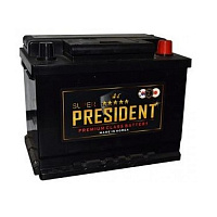 Аккумулятор SUPER PRESIDENT 6СТ- 60 (56077)  о.п. низк. [д242ш174в175/540]   [L2]