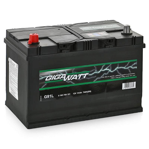 аккум.батарея GIGAWATT G91L- 91ач