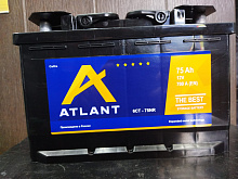Аккумулятор ATLANT 6СТ- 75 NR (о.п.) [д277ш175в190/700]   [L3]