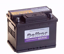 Аккумулятор DELKOR 6СТ- 60 (о.п.) AGM [д242ш175в190/680] [L2]