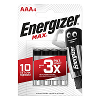 Батарейки ENR MAX E92/AAA BP 4 RU (Блистер 4шт) LR03 Батарейки ENR MAX E92/AAA BP 4 RU (Блистер 4шт) LR03