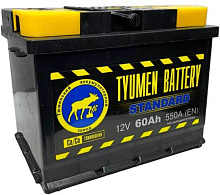 /Аккумулятор Тюмень STANDARD 6СТ - 60 L (о.п) [д242ш175в190/550]