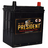 Аккумулятор PRESIDENT 6СТ- 42 (о.п.) (44B19FL) ниж.креп. [д197ш129в225/360] [B19]