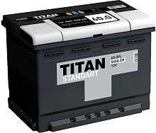 Аккумулятор Титан Standart 6СТ-60 о.п [д242ш175в190/540]