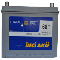 Аккумулятор Inci Aku ASIA FormulА 6СТ -  68 (о.п.) (80D23L) ниж.креп. [д232ш173в225/600]  [D23]