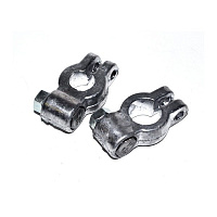 Клеммы АКБ грузовые (2 шт.) под гайку d8 свинц. (усиленные ТК 0701)