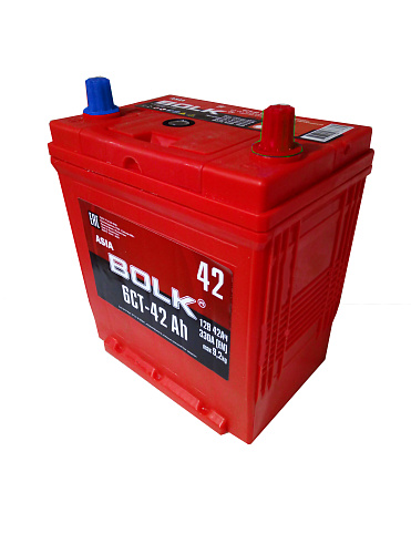 Аккумулятор BOLK ASIA 42 Ah R+ EN330 А 186X129X220 ABJ 420