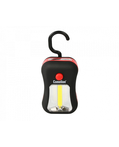 /Автомобильный фонарь 3W COB+4 LED, 3XR03 пластик магнит подвес блистер Camelion 