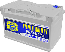Аккумулятор Тюмень PREMIUM 6CT-74 L (о.п.) низ. Ca/Ca [д278ш175в175/650] LB3