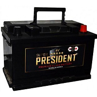 Аккумулятор SUPER PRESIDENT 6СТ- 72 (57113)  о.п. низк.  [д277ш174в175/670]   [L3]