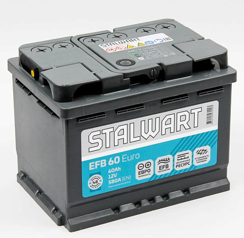 /Аккумулятор STALWART EFB 6СТ-60.0
