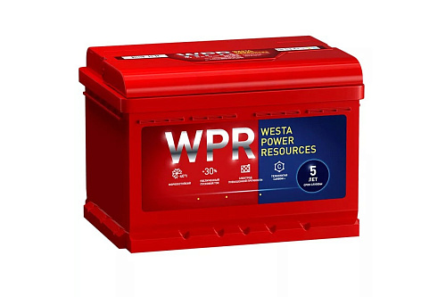 Аккумулятор WPR PREMIUM 50 А/ч обратный R+ 207x175x175 LB2 EN 480 А