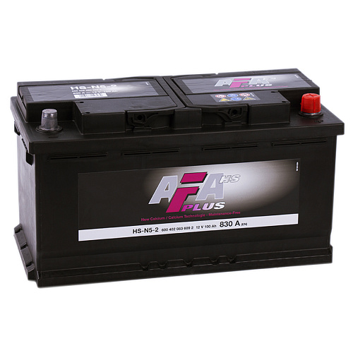 Аккумулятор AFA PLUS 100 А/ч о.п. [д353ш175в190/830]   [L5]