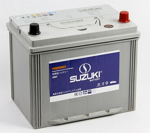 Аккумулятор SUZUKI 6CT-75.0 (90D26L) бортик