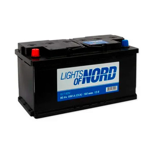 Аккумулятор Light Of Nord 90 а/ч Обратная EN 690A 353x175x190