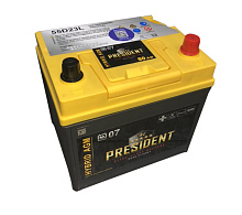 Аккумулятор PRESIDENT (AX S55D23L) 50 (о.п.) AGM  [д230ш175в220/550]   [D23]